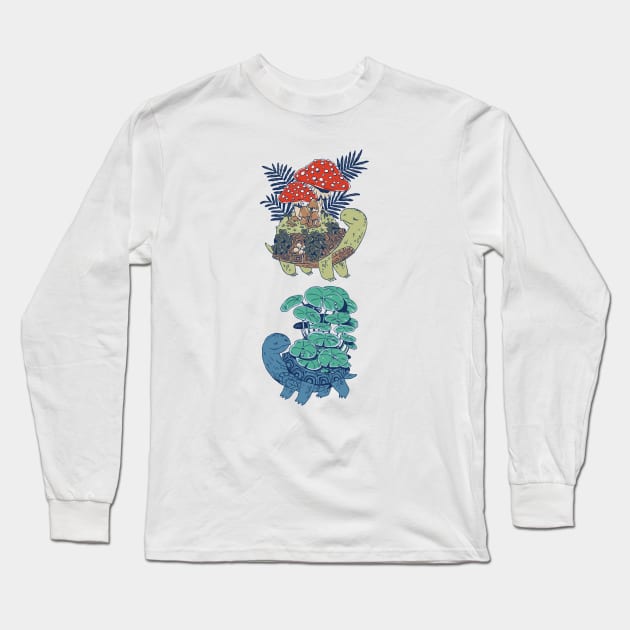 Turtles Long Sleeve T-Shirt by MichelleScribbles